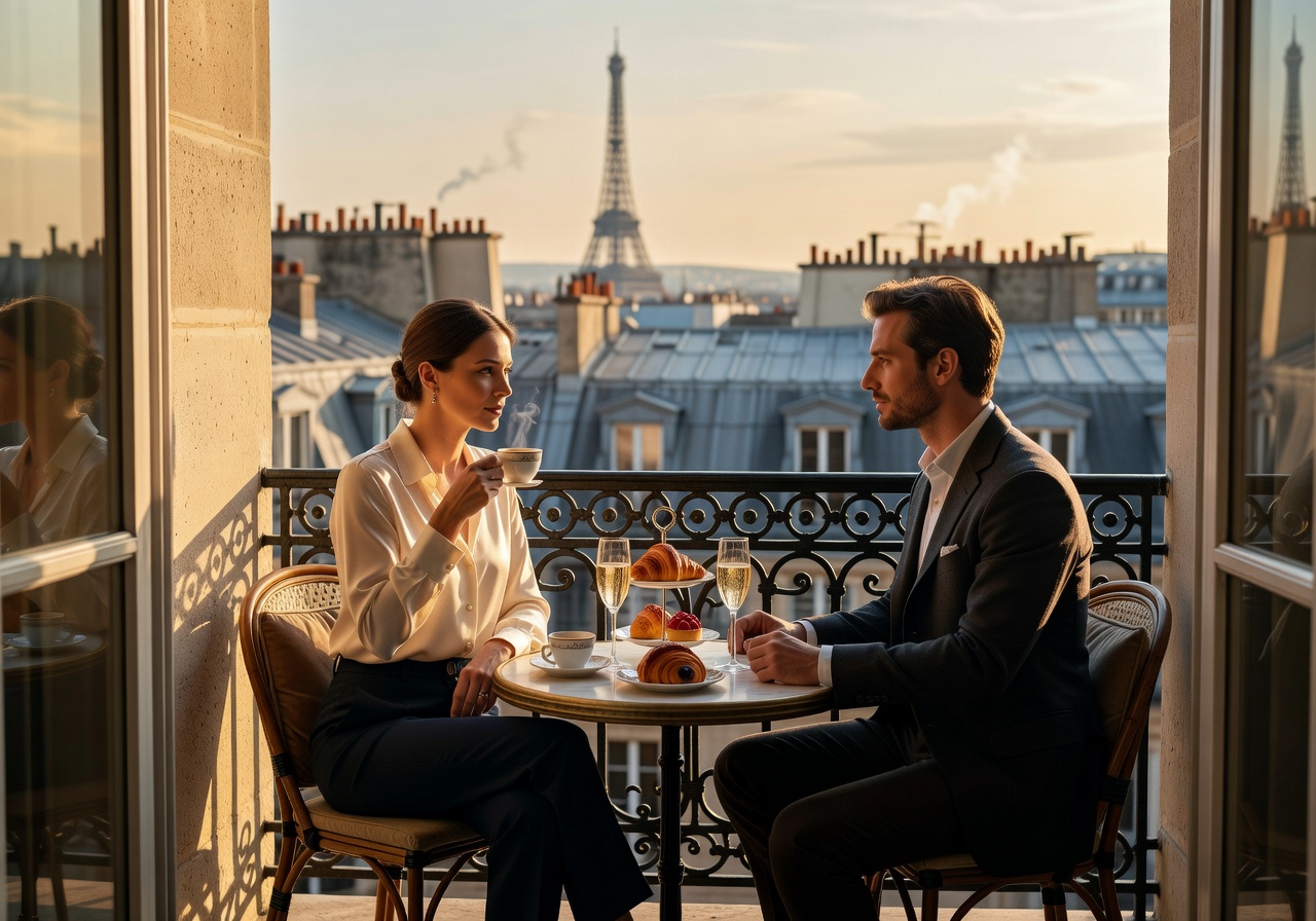Luxury Parisian lifestyle